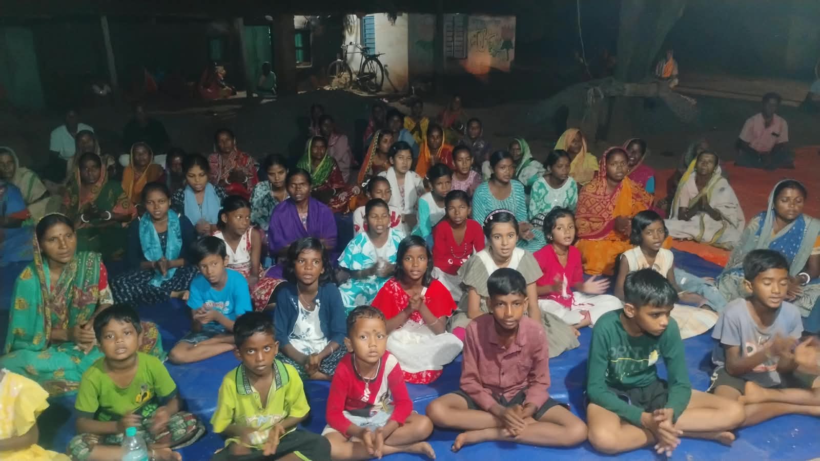 Field photograph from the Bibarda katha programme, October 2026